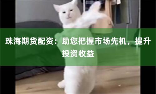 珠海期货配资：助您把握市场先机，提升投资收益